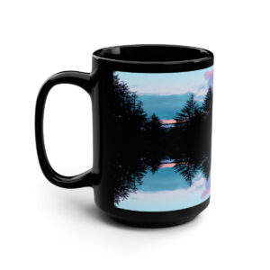 Sunset Silhouette  Mug, 15oz